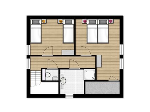 Villa 6 personen - 6A Luxe