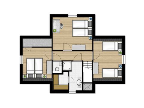 Villa 8 personen - Watervilla 8B