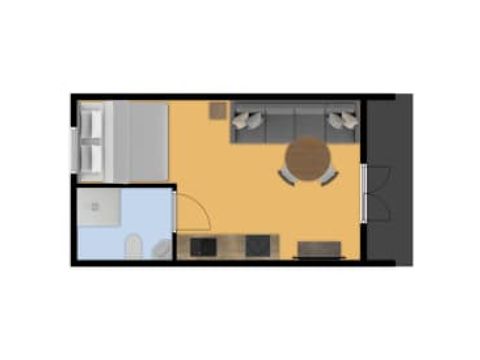 Tiny House 2 personen - Heidevlinder Pod