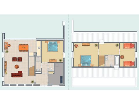 VAKANTIEHUIS 6 personen - Tuinvilla