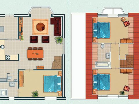 VAKANTIEHUIS 6 personen - Venwoning