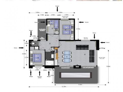 VAKANTIEHUIS 6 personen - Villa