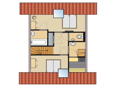 Villa 4 personen - 4EL