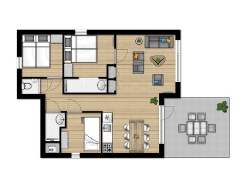 LODGE 6 personen