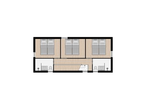 Groepsaccommodatie 10 personen - Forest Villa