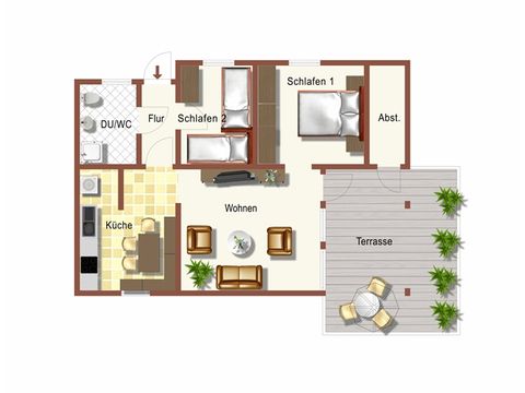 VAKANTIEHUIS 4 personen - Robinson Crusoe