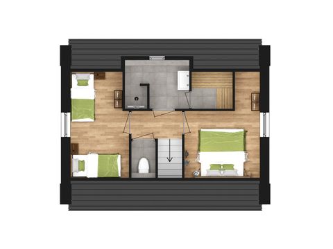 VAKANTIEHUIS 4 personen - Premium Water