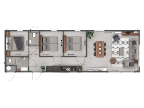 VAKANTIEHUIS 6 personen - Amalia