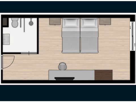 Hotelkamer 2 personen - Valley 2M