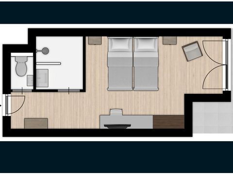 Hotelkamer 2 personen - Valley
