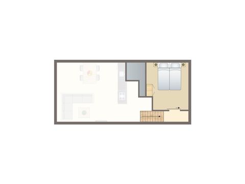 Bungalow 4 personen - 2-4B