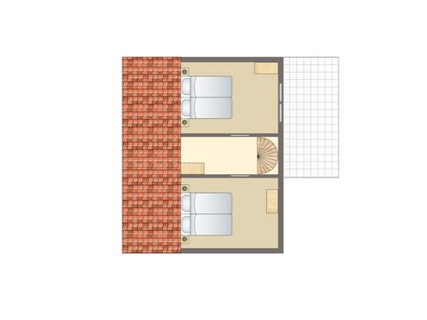 Bungalow 6 personen - 6TA