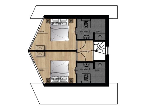 Villa 2 personen - Natuur met Hottub & Sauna