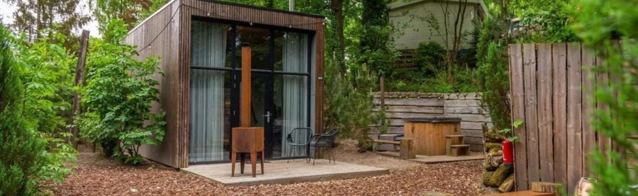 Een tiny house op een vakantiepark