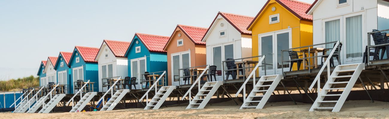 Huisje met sauna aan zee
