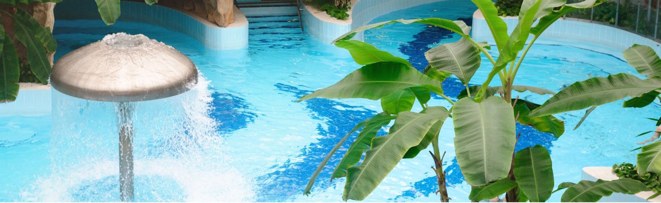 Vakantiepark met een subtropisch zwembad