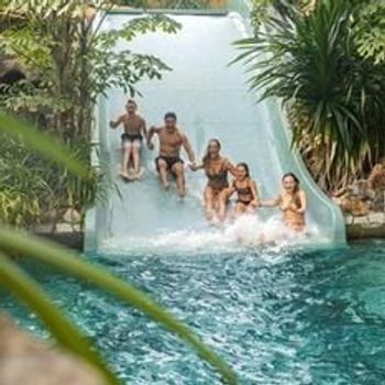 Vakantiepark met zwemfaciliteiten
