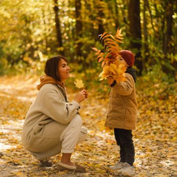 Vakantiepark voor de herfstvakantie